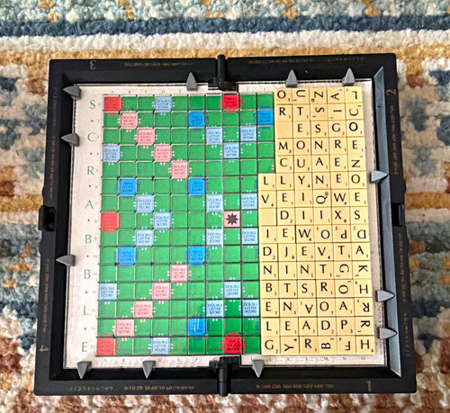 Scrabble travel folding board - scrabble,