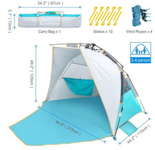 WolfWise 3-4 Person Beach Tent