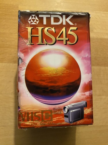 Tdk hs45 vhs camcorder - tdk, vhs-c