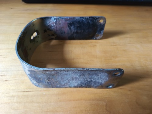 Norton front mudguard bridge