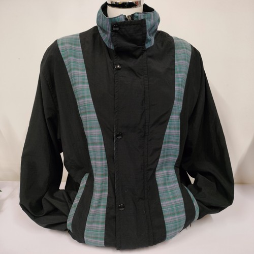 Vintage black green 90s - black,