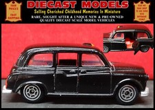 LONDON TAXI BLACK AUSTIN FX4