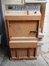 ORWAK 3100 Cardbard Baler- Used, fully functional