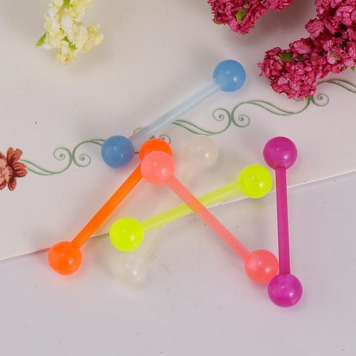 20pcs tongue nipple bar ring - 20pcs,
