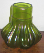 AUSTRIAN IRIDESCENT GLASS VASE  ART NOUVEAU