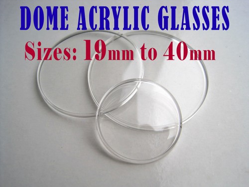 Dome watch crystal acrylic - dome, crystal,