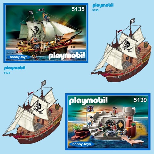 Playmobil pirate ship 5135 - pirate,