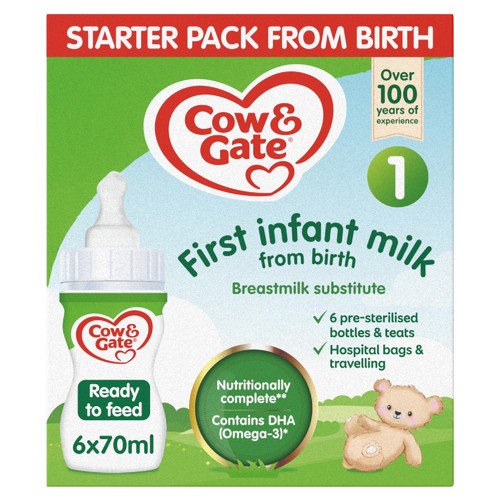 70ml cow gate - 70ml, first