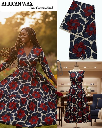 Yards african wax print - african,