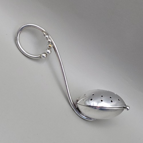 Vintage silver tone tea - vintage,
