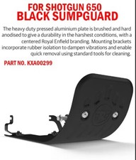 Sump guard black - "sump, for