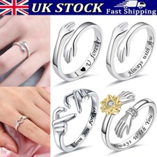 Hug Ring Adjustable 925 Silver