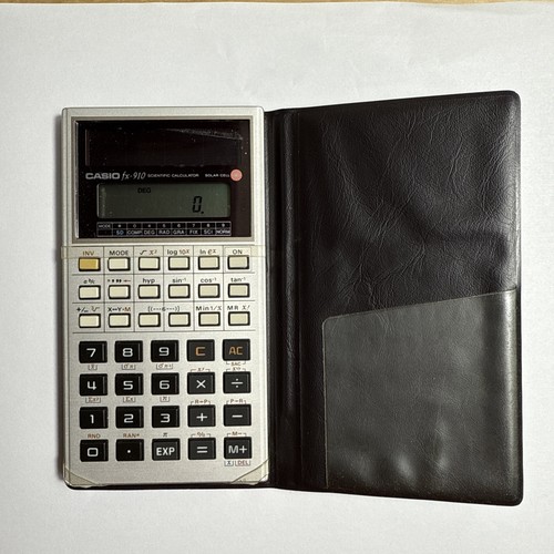 Vintage casio 910 - vintage, fx-910