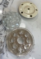 Vintage flower frogs 2 Glass 1