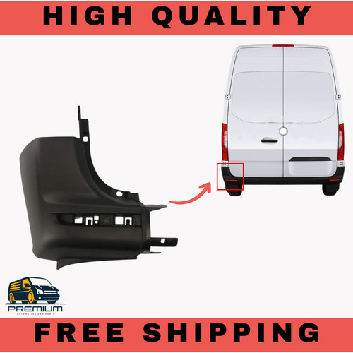 Left rear corner bumper - left,