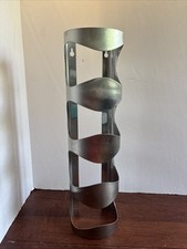 IKEA VURM 4-Bottle Wine Rack Stainless Steel,  Wall Mount Holder