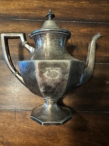 Vintage silver nickel - silver, plated
