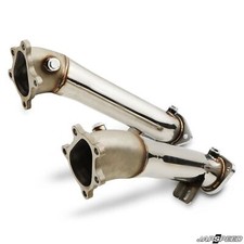 JAPSPEED CAST STAINLESS STEEL DECAT EXHAUST DOWNPIPES FOR NISSAN GTR R35 3.8