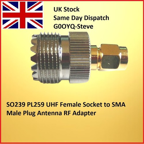 So239 sma male adaptor for - to,
