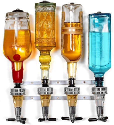 Bottles wall mounted - bottles,