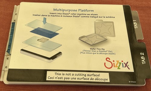 Sizzix multipurpose platform - sizzix,