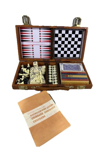 Vintage backgammon dominos - vintage,