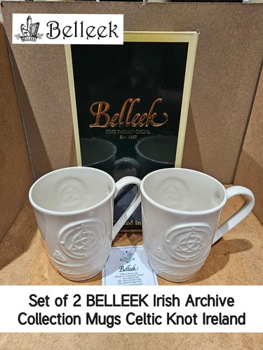 Set belleek irish archive - set,