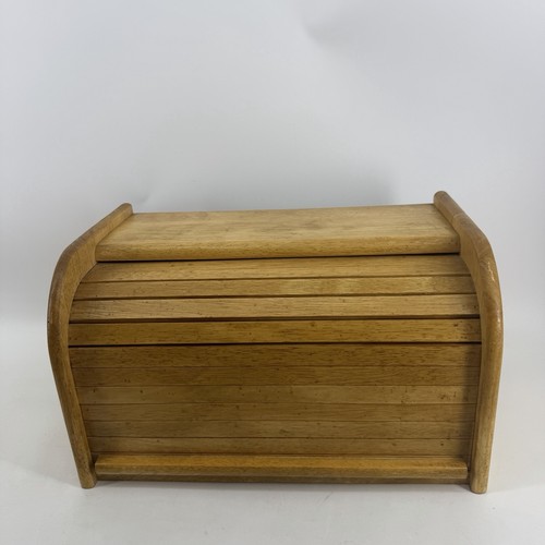 Vintage wooden oak roll - roll, top