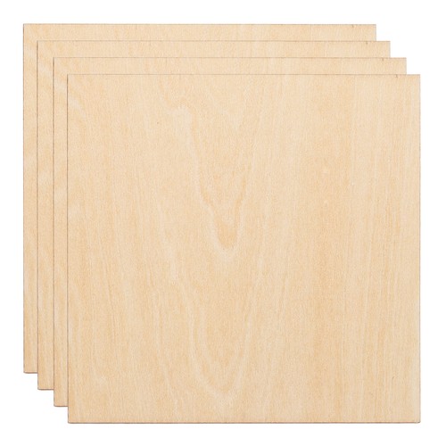 4pcs 3mm basswood plywood - 4pcs,