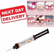 EXTRA STRONG Long Term Dental Cement For Caps, Crowns, Bridges, Posts, Pins