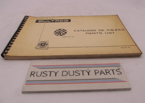 Bultaco original factory 1974 - original,