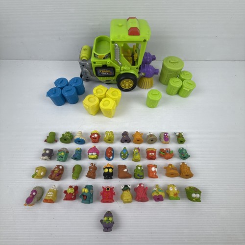 Trash pack street sweeper bins - trash,