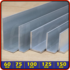 Aluminium Angle L Section  60mm 65mm 70mm 75mm 100mm 125mm 150mm shelf bracket r