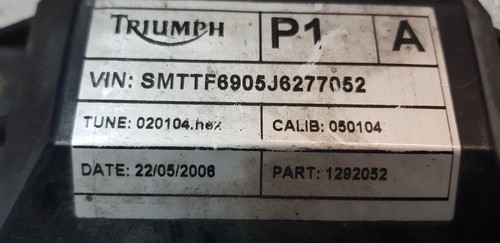 Triumph sprint 1050 - triumph, ecm
