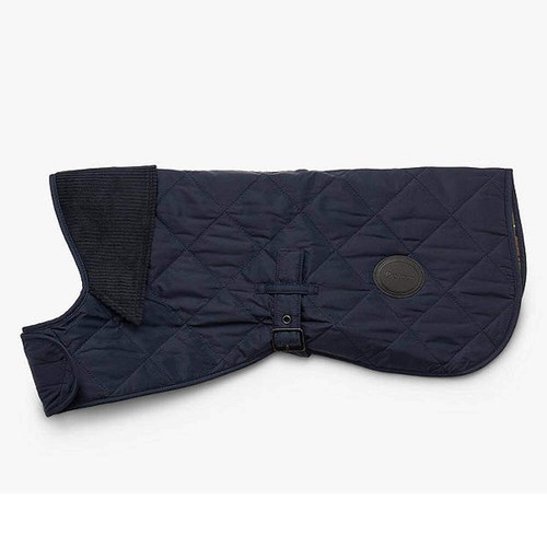 Barbour quilted dog coat navy - barbour,