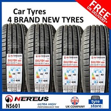 4X New 205 55 17 NEREUS NS601