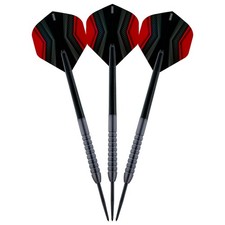 15g MENACE 90% Tungsten Darts set Barrels, Dart Stems + Pentathlon HD150 Flights