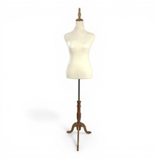 Beige Velvet Female Mannequin