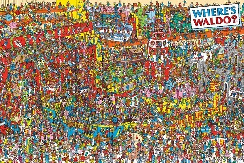 Poster where waldo - where’s, toys