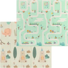 Navaris Baby Play Mat  Large Soft Foam Floor Mat Playmat for Babies Kids Toddler