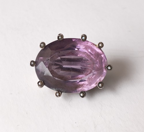 Antique amethyst seed pearl - antique,