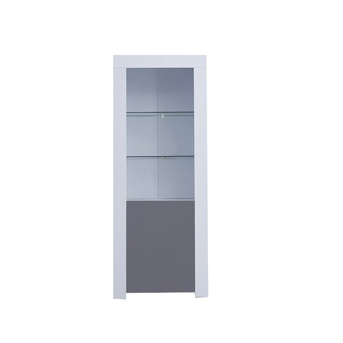 Tall display cabinet with - display, high