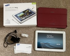 Samsung Galaxy Note 10.1 16GB GT-N8010 White Wi-Fi Tablet +Extras Good Condition