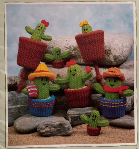 Knitting pattern cactus plants - pattern,