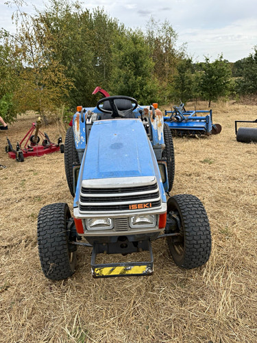 Iseki compact tractor - iseki, and