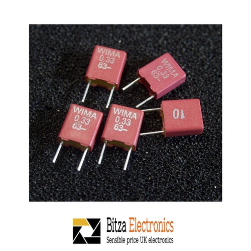Wima 33uf 63v capacitor - wima, 0.33uf