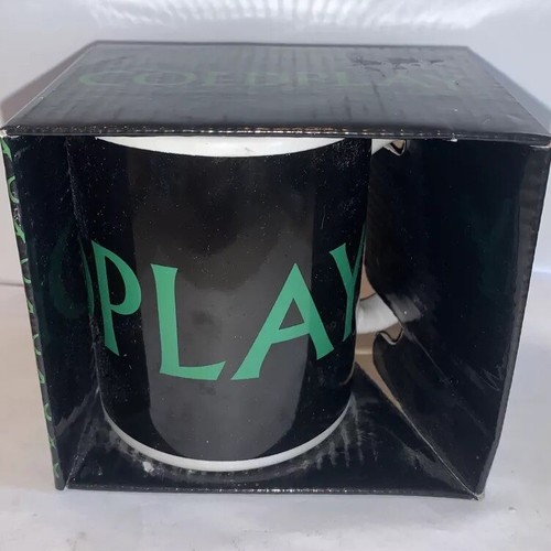 Coldplay green logo black - green,