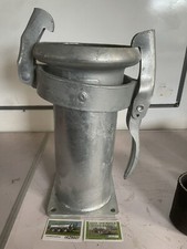 6" Perrot female coupling square flange bolt on piece slurry tanker galvanized