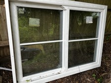 Double glazed upvc sash window - upvc,