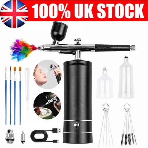 Cordless air brush gun kit - air,